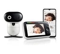 Motorola Nursery PIP1610 HD Wifi, Moniteur Vidéo Bébé - Unité Parentale 5" HD 720p - Appli Motorola Nursery 24hrs cloud inclu, Panoramique, Inclinaison et Zoom à Distance -Com. Bidirectionnelle