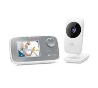 Motorola VM482 moniteur vidéo pour bébé 300 m FHSS Argent, Blanc
