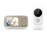 Motorola Nursery VM483 - Moniteurs Vidéo Bébé - Moniteur Bébé Vidéo - Unité Parentale 2.8 Pouces - Infrarouge - Zoom Numérique - Fonction Talk-Back - Blanc (VM 483)