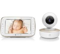 Motorola Nursery VM855 Écoute-bébé connecté avec application Motorola Nursery et unité parents 5 pouces - Vision nocturne