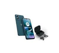 Motorola Pack smartphone G06 Power 4/256 Go Bleu Tapestry + Buds Bass Dark Shadow