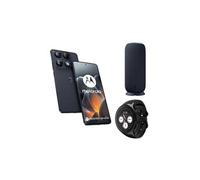 Motorola Pack Signature 512Go Bleu Carbon + Sound Flow + Watch noire