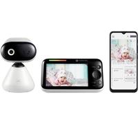 Motorola Babyphone PIP1500 Connect – Caméra 2,4 GHz, Écran 5,0" Wi‑Fi, Full HD, Vision nocturne