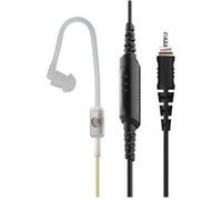 Motorola PMLN8190 - CLPe Series - écouteur avec micro - intra-auriculaire - montage sur l'oreille - filaire - jack 2,5 mm - noir - pour Motorola CLP446e, CLPe Plus Noir G