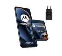 Motorola Razr 60 - Smartphone Pliable 8/256 Go Gibraltar Sea, Double Écran 6,9’’ + 3,6’’, Caméra 50 MP IA, Batterie 4500 mAh, Coque + Chargeur 33W Inclus