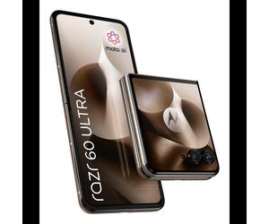 Motorola razr 60 ultra Bois : Écran P-OLED 6.96" 165Hz, Snapdragon 8 Elite, 16Go RAM, 512Go, Double SIM 5G, Android 15, Double Caméra 50MP, Batterie 4700mAh