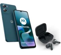 Motorola Pack smartphone G06 Power 4/256 Go Bleu Tapestry + Buds Bass Dark Shadow