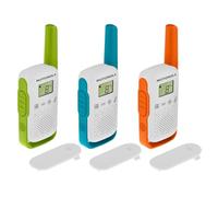 Motorola T42 radio bidirectionnelle 16 canaux Bleu, Vert, Orange, Blanc