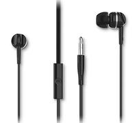Motorola Sound Earbuds 105 - écouteurs Intra-Auriculaires avec Câble - Microphone Intégré - Son Cristallin - avec 6 Coussinets en Silicone - Noir