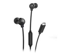 Motorola Écouteurs intra-auriculaires Sound Earbuds 3C-S - Micro, son haute définition, USB-C, Noir