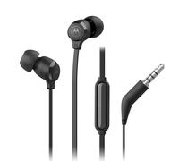 Motorola Écouteurs intra-auriculaires Sound Earbuds 3‑S – Micro, Câble anti‑emmêlement, 3,5 mm Noir