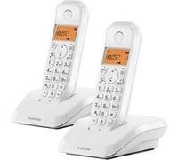 Motorola Startac S1202 - Téléphone sans fil avec ID d'appelant - DECT\GAP - (conférence) à trois capacité d'appel - noir + combiné supplémentaire Noir G