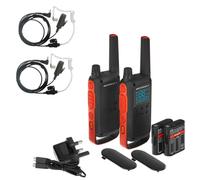 Motorola Talkabout T82 radio bidirectionnelle 16 canaux 446 - 446.2 MHz Noir, Orange