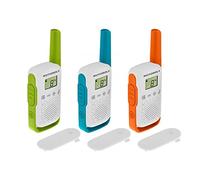 Motorola T42 radio bidirectionnelle 16 canaux Bleu, Vert, Orange, Blanc