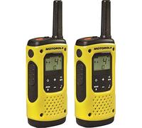 Motorola - Talkie Walkie TLKR T92 H20 - Portée 10Km* - Jaune