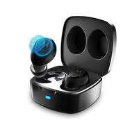 Motorola Vervebuds 100 - Oreillettes sans Fil - True Wireless - Bluetooth 5.0 - IPX 5 Waterproof - 14h - compatibles avec Alexa, Siri et Google - Noir Taille Unique