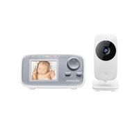 Motorola | Video Baby Monitor | VM482 2.4" | 2.4" kolorowy wyświetlacz LCD o rozdzielczości 480 x 272px; Monitorowanie temperatury w pomieszczeniu; Noktowizor na podczerwień; Noktowizor na podczerwień