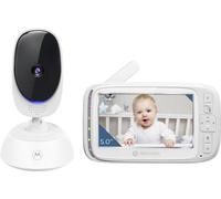 Caméra de Surveillance pour bébé Motorola Nursery VM75 - Moniteur pour bébé avec unité parentale de 5 Pouces - Caméra pour bébé avec Vision Nocturne, Zoom numérique