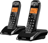 Motorola S12 Duo Téléphone DECT Identification de l'appelant Blanc