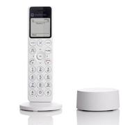 Motorola Voice Téléphone numérique sans fil DECT DOT4 avec répondeur, verrouillage d'appel, kit mains libres, écran rétroéclairé et répertoire 200 contacts