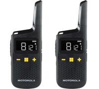 MOTOROLA Solutions - Lot de 2 Talkie Walkies - XT185 - PMR 446 - Idéal pour Les Professionnels - Indice IP54 - Radio Polyvalente