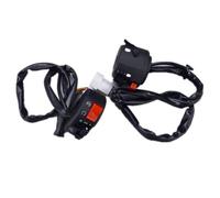 Motorrad-Lenkerschalter, 1 Paar, Hupe, Blinker, Nebelscheinwerfer, Scheinwerfersteuerung, EIN-/Ausschalter, Start-/Stopp-Taste, 22 mm (7/8 Zoll)