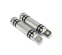 Motorrad Pedal FußRasten pour Chopper Bobber Custom Chrome Moto Repose-Pieds Autoroute Pince Barre De Moteur Garde-Moteur Repose-Pieds Support Motorrad Highway FußRasten(Foot Rest)