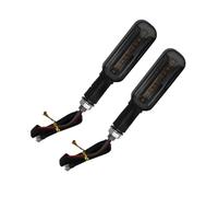 Motorrad Tagfahrlicht Bremslichter Feu Arrière Clignotant 2 en 1 pour Moto, Feux De Signalisation À 12 LED, Universels pour l'eau Courante