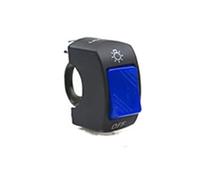 Motorrad-Zündstartknopf 22 mm EIN/AUS-Motorradschalter Druckknopf 12 V Knopfanschluss Lenkerschalter für ATV, E-Bike und Roller Teile Schwarz