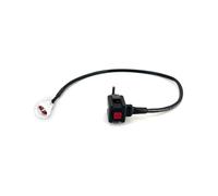 Motorrad-Zündstartknopf für universellen Motorradmotor-Starter-Not-Aus-Schalter, EIN-/Ausschalter, Motorradzubehör, Teile, Rot