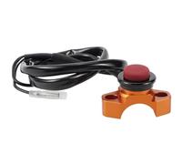 Motorrad-Zündstartknopf für YZF, WRF und FX, 2,2 cm (0,87 Zoll), universeller Motor-Aus-Schalter, Motorradteile und Zubehör, Rot