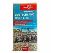 Motorradkarten Set Deutschland Nord-Ost
