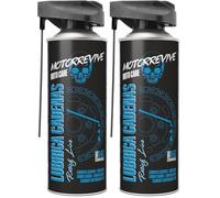 Motorrevive Lubrifiant pour chaînes Racing Line pour Motos de compétition 510 ML. Haute Performance avec Protection résistante et adhérence extrême. Durabilité maximale et Douceur à Grande Vitesse