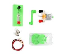 Motors Du Générateur Manivelles Hands Set Generator Motor Motor Assemble Kits Avec Porte-ampoule Générateur Puissance À Main