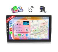 Motorsi 2+64G Autoradio pour Fiat Bravo 2008-2013 avec écran sans Fil A-pple Carplay/Android Auto,9 Pouces écran Tactile Bluetooth Mains Libres/GPS/SWC/FM/RDS/WiFi/USB+AHD Caméra de Recul