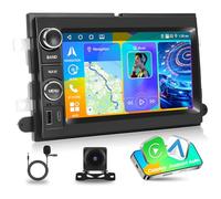 Motorsi 7’’ Android Autoradio pour Ford F150 Shelby E250 Montego Fusion Taurus MKX Focus, 4+64G Android 15 Auto Radio Bluetooth 5.0 iOS Carplay Android Auto Radio EQ GPS WiFi Prend en Charge Dab
