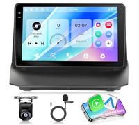 Motorsi Android Auto pour Ford Fiesta 2009-2014, 4G+64G 9 Pouces 1280P écran Tactile in-Cell Autoradio,Wireless A-pple Carplay GPS Bluetooth 5.0 WiFi FM/RDS 2USB, Prise en Charge Dab+ OBD2