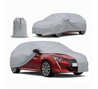 MOTOS Bache Voiture Exterieur Anti-UV Taille S - Bache De Protection Exterieur 390 x 160 x 119 cm, Imperméable, Bache Voiture Résistante pour Toutes Saisons (S)