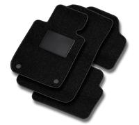 MOTOS Basic Tapis voiture en velours destiné à Kia Rio IV 2016-2023 - Basic, Matériau, Noir - Découvrez un nouveau confort de conduite avec un jeu de tapis de sol voiture en velours pour votre tapis d