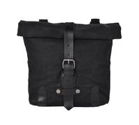 Motos Côté Cadre Sac Sacoche Latérale De Moto Vintage en Toile Imperméable À l'huile Et À La Cire Sac Moto(B)