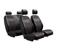 MOTOS Housse Siege Voiture Universelle pour Alfa Romeo Giulietta, Protection de siège de Voiture avec système de Coussins gonflables Actifs, idéale pour Les conducteurs, matériau à Trois Couches