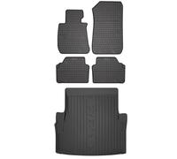 MOTOS Kit de tapis de voiture et de tapis de coffre en caoutchouc pour BMW Serie 3 E90 2004-2012 Améliorez votre confort de voyage avec tapis antidérapant voiture ElToro- Tapis de sol voiture tous tem