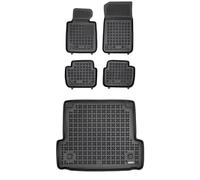 MOTOS Kit de tapis de voiture et de tapis de coffre en caoutchouc pour BMW Serie 3 E91 2005-2013 Améliorez votre confort de voyage avec le tapis antidérapant pour voiture - tapis de sol pour voiture t