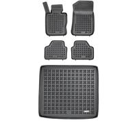 MOTOS Kit de tapis de voiture et de tapis de coffre en caoutchouc pour BMW X1 E84 2009-2016 Améliorez votre confort de voyage avec le tapis antidérapant pour voiture - tapis de sol pour voiture tous t