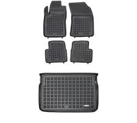 MOTOS Kit de Tapis de Voiture et de Tapis de Coffre en Caoutchouc pour Citroen C3 III Depuis 2016 Améliorez Votre Confort de Voyage avec Le Tapis antidérapant pour Voiture - Tapis de Sol pour Voiture