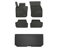 MOTOS Kit de tapis de voiture et de tapis de coffre en caoutchouc pour Mini Cooper III depuis 2014 Améliorez votre confort de voyage avec tapis antidérapant voiture 3D- Tapis de sol voiture tous temps