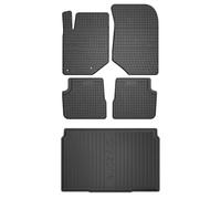 MOTOS Kit de tapis de voiture et de tapis de coffre en caoutchouc pour Opel Corsa F depuis 2019 Améliorez votre confort de voyage avec tapis antidérapant voiture ElToro- Tapis de sol voiture tous temp