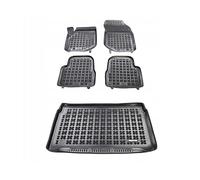 MOTOS Kit de tapis de voiture et de tapis de coffre en caoutchouc pour Peugeot 2008 II depuis 2019 Améliorez votre confort de voyage avec le tapis antidérapant pour voiture - tapis de sol pour voiture
