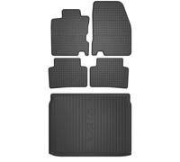 MOTOS Kit de tapis de voiture et de tapis de coffre en caoutchouc pour Renault Kadjar 2015-2022 Améliorez votre confort de voyage avec tapis antidérapant voiture ElToro- Tapis de sol voiture tous temp