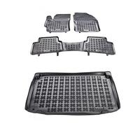 MOTOS Kit de tapis de voiture et de tapis de coffre en caoutchouc pour Toyota Corolla XII E210 depuis 2018 Améliorez votre confort de voyage avec le tapis antidérapant pour voiture - tapis de sol pour